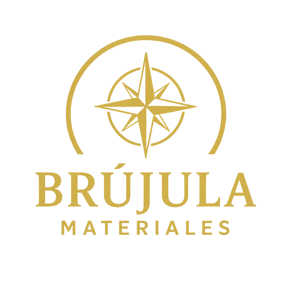 Logo Brújula Materiales sin fondo